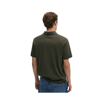 Textured Short Sleeve Polo