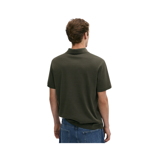 Textured Short Sleeve Polo
