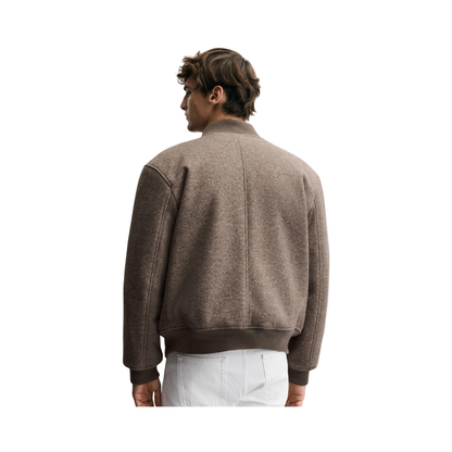 Contrast Bomber Jacket