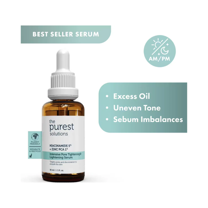 Niacinamide 5% + Zinc PCA Intensive Pore Tightening & Lightening Serum