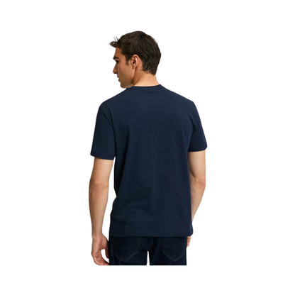 Crew Neck Navy T-Shirt