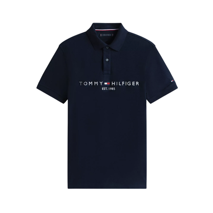 Embroidered Tommy Logo Polo