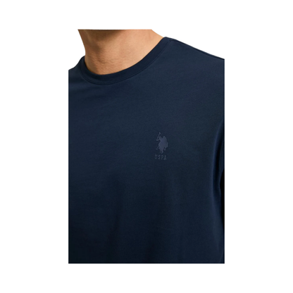 Crew Neck Navy T-Shirt