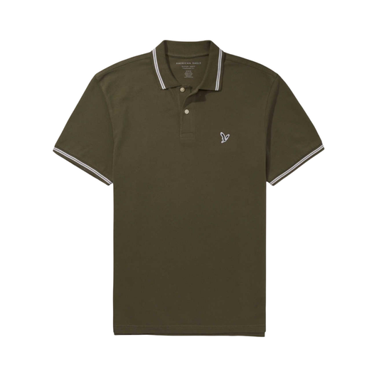 Tipped Flex Pique Polo