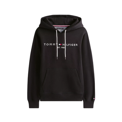 Embroidered Tommy Logo Hoodie