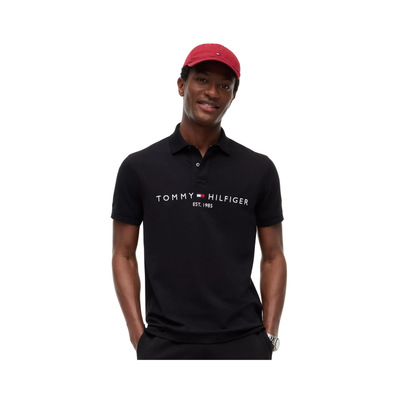 Embroidered Tommy Logo Polo