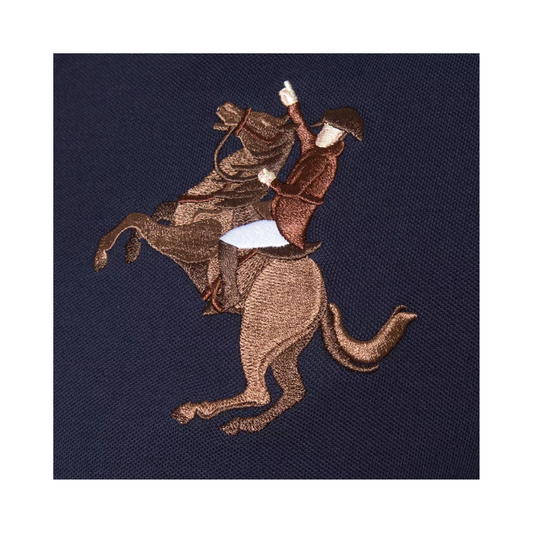 Slim-Fit Cotton Napoleon Polo
