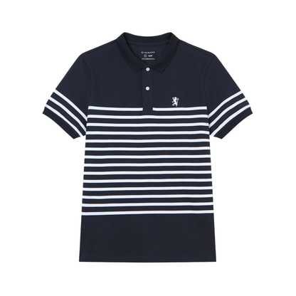 Cotton Slim Fit Stripe Polo