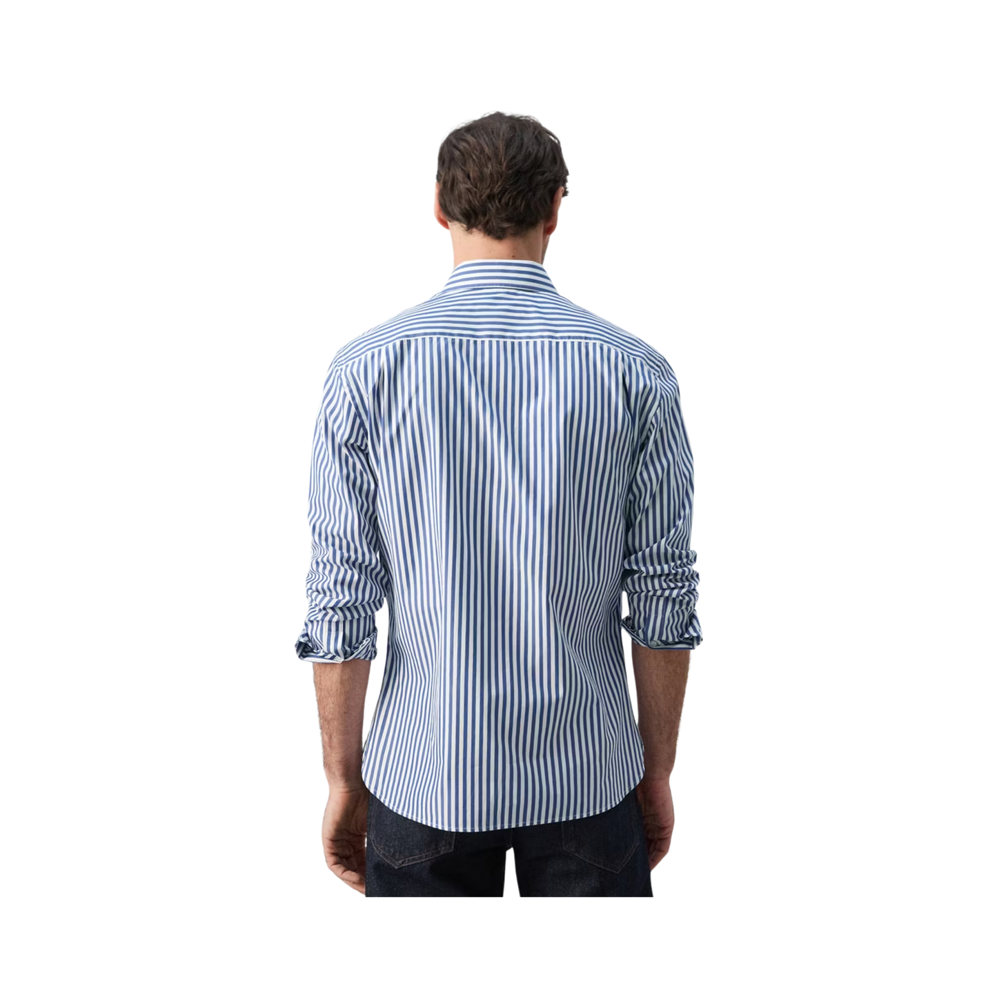Regular-Fit Striped 100% Cotton Shirt