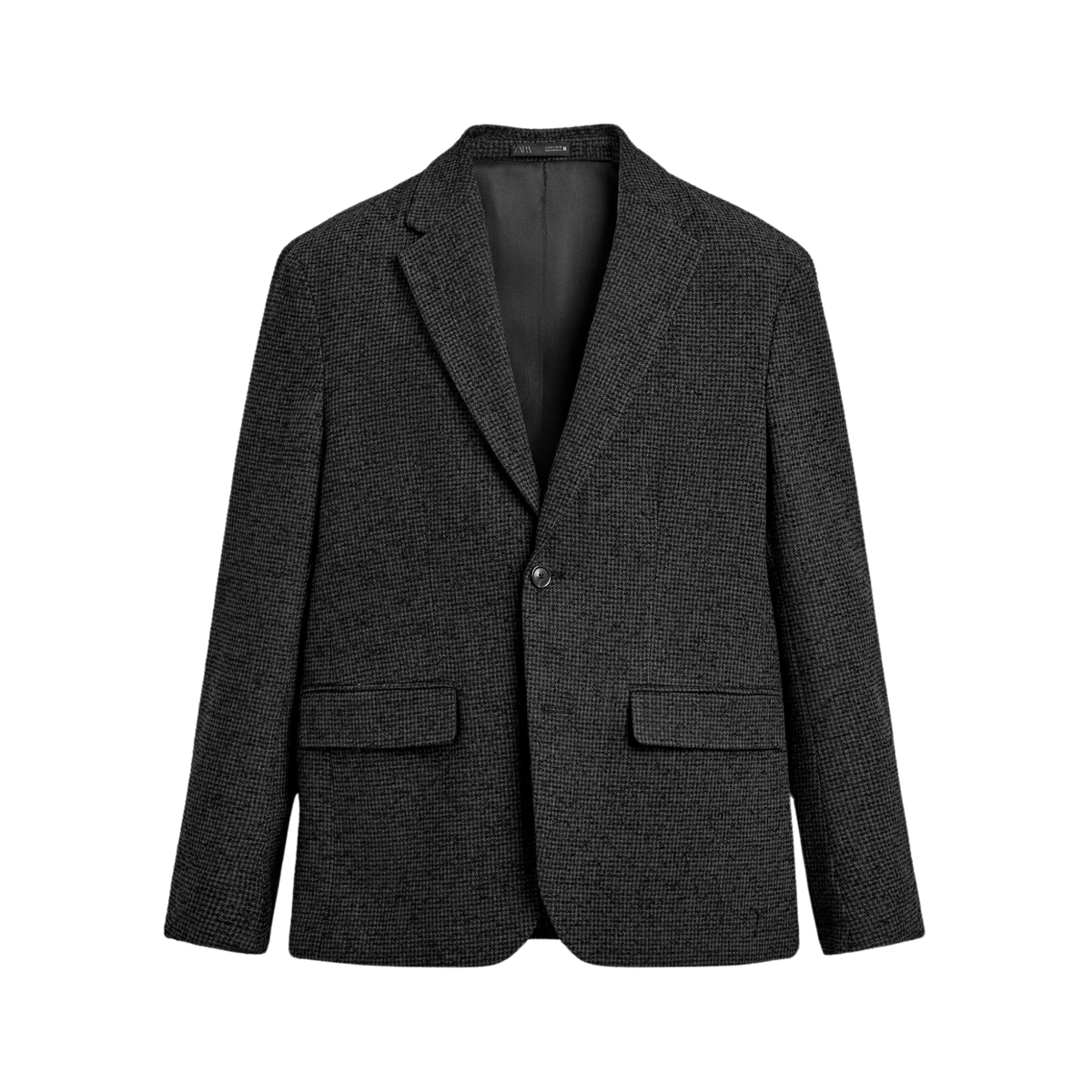 Boucle Houndstooth Blazer