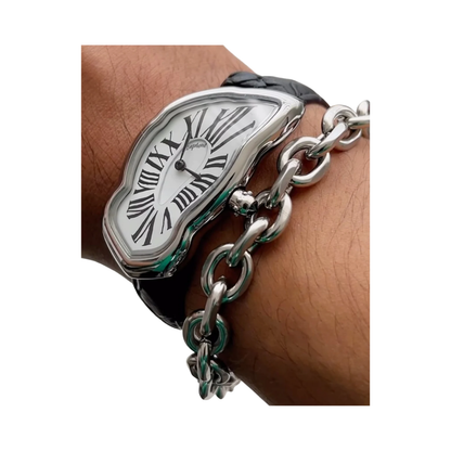 Melting Watch Silver