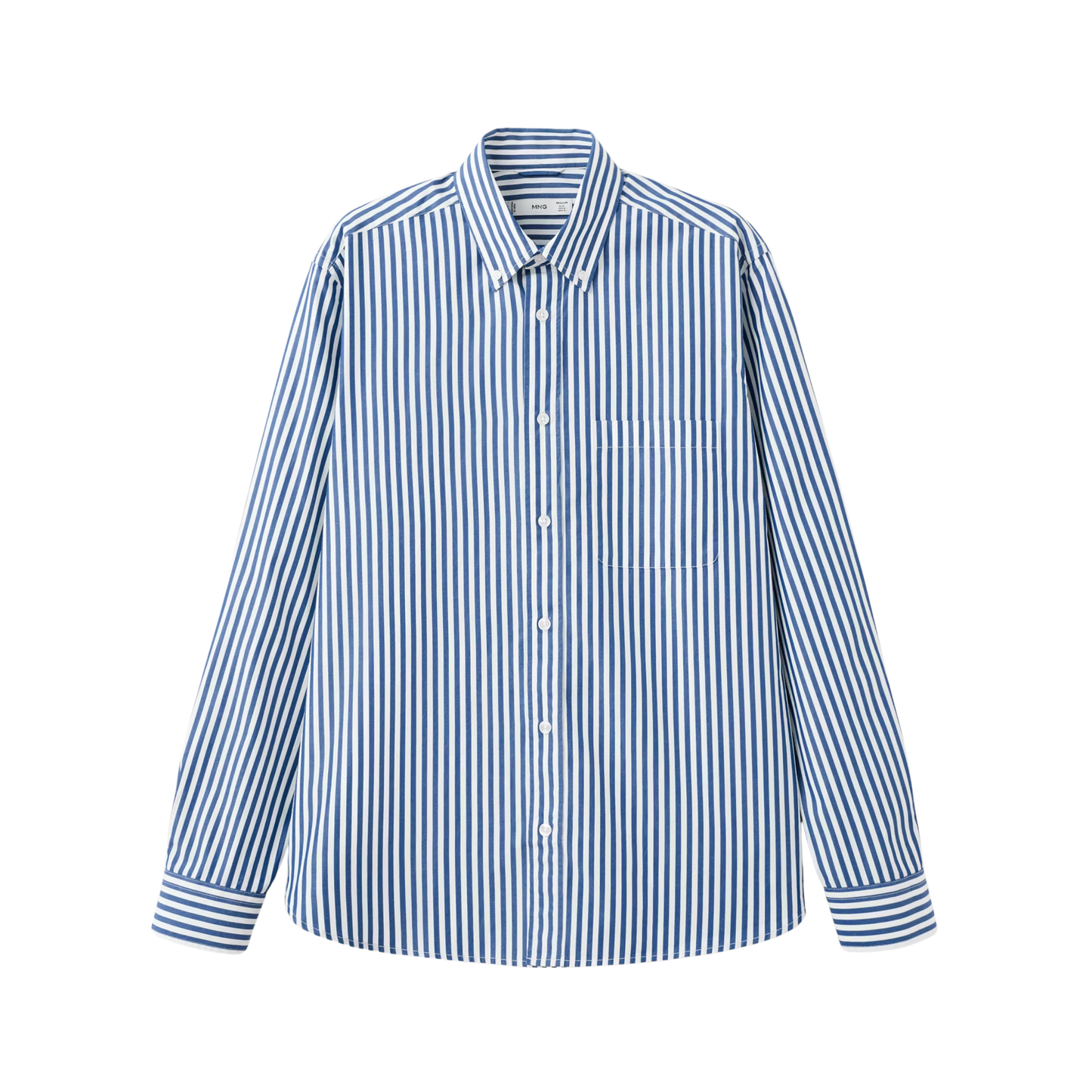 Regular-Fit Striped 100% Cotton Shirt