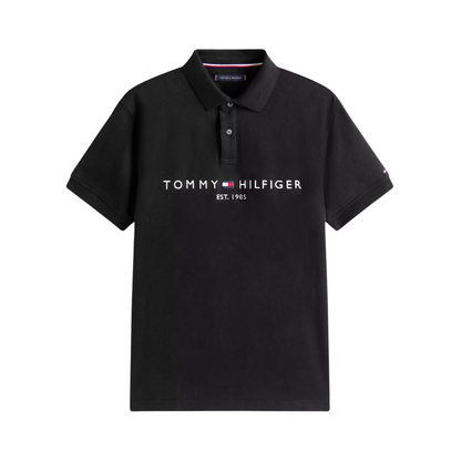 Embroidered Tommy Logo Polo