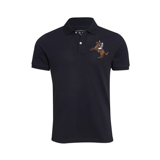 Slim-Fit Cotton Napoleon Polo