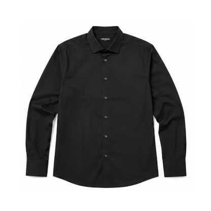 Black Shirt with Gold Logo