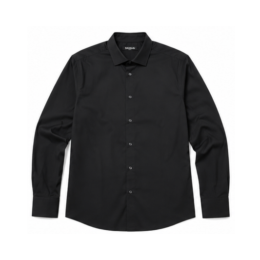 Black Shirt with Gold Logo