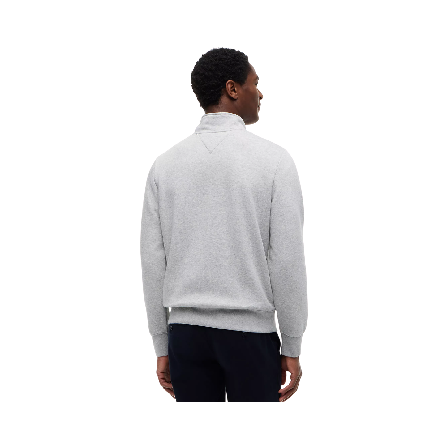 Embroidered Tommy Logo Quarter-Zip