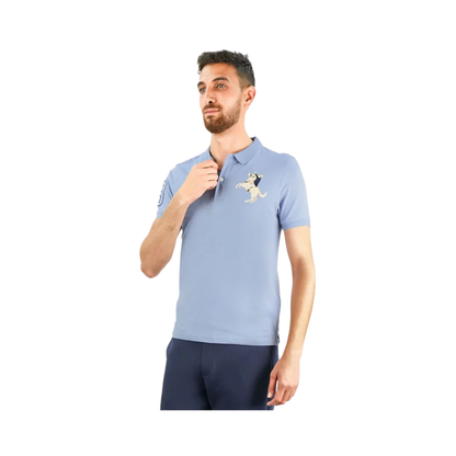 Slim Fit Cotton Napolean Polo