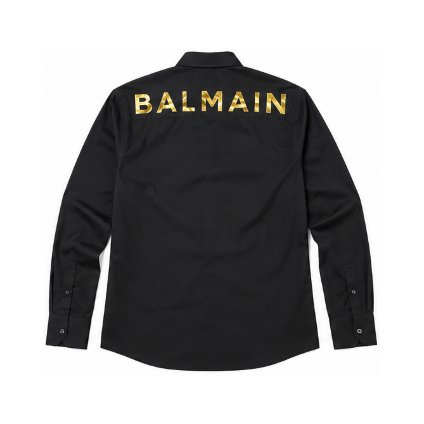 Black Shirt with Gold Logo