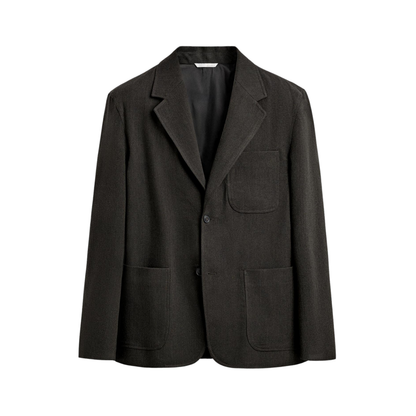 Pocket Wool Blend Blazer