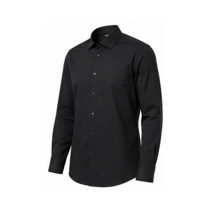 Black Shirt with Gold Logo