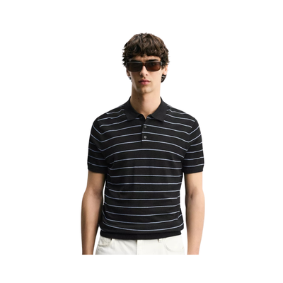 Regular Fit Knit Polo Shirt